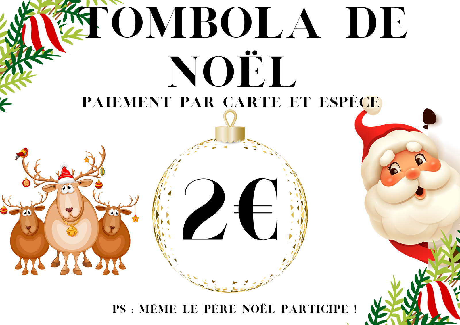 tombola de noël