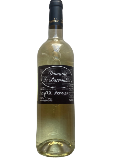 le p'tit dernier muscat domaine de barroubio